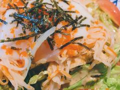 蟹肉温泉蛋沙拉-桃花丼烧肉饭(凯丹商场店)