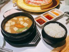 乡村大酱汤-猪啊牛呀羊啊铜盘烤肉(正大广场店)