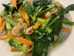 小白菜炒黄蘑-小城家宴