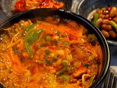 辣牛肉汤-韩仁阁米肠汤饭(韩乐坊店)