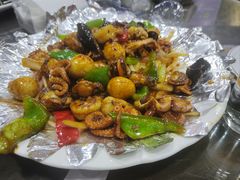 海鲜全家福-龙香居海鲜浑锅家常菜·特色驴肉