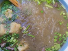 鸭血粉丝汤-老新隆牛肉锅贴(新街口店)