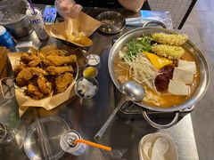 部队火锅-富乐满韩国正宗炸鸡韩国料理(虹泉路店)