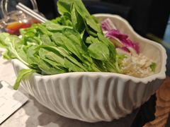 现烫鸡毛菜-皖厨·中国徽菜(万象食家店)