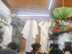 -暮晚尘香汉服旗袍