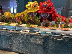 -海棠湾洲际-涛·海底餐厅·美人鱼·自助餐·海底隧道