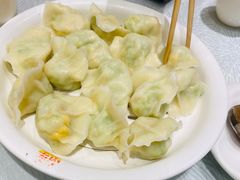 角瓜鸡蛋虾仁煎饺-添福来墨鱼饺子 · 海鲜东北菜(大连星海·黄浦路店)
