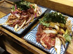 -燚店·铁板鱼蛙·烤肉·烤串(北新桥店)