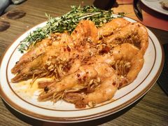 西班牙蒜香油爆虾-ZAFFERANO西班牙海鲜饭(上海首店)