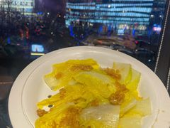 蒸蒜蓉娃娃菜-日进一片海.生腌海鲜火锅.宵夜烧烤(三里屯总店)