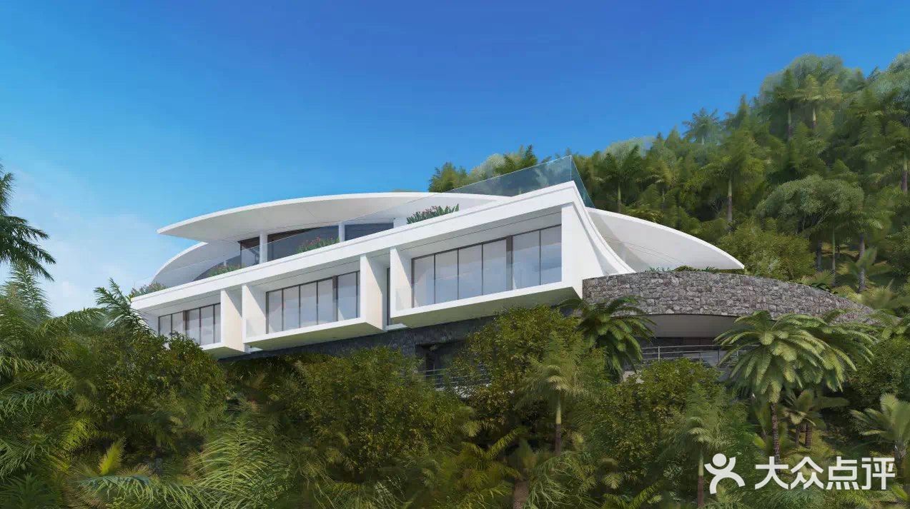 2000㎡的海边别墅，造型前卫, 室内更美！