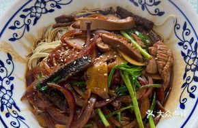 Eel and Pig Kidney Noodles