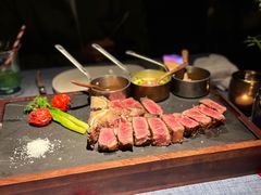 炭烤熟成60天T骨牛排-弦月窗LUNETTE BY AMANDA(复兴路店)