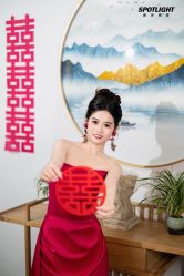 -桃子造型婚纱礼服(凤起广场店)