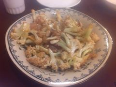 有机菜花爆蛰头-皇城海航餐饮部