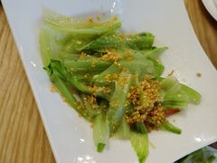 金蒜捞生菜梗-德胜轩正宗顺德菜(宝安沙井会展中心店)