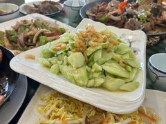 海米拌黄瓜-华圆美食