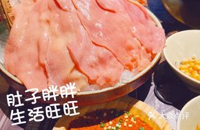 Freshly Sliced Pig Kidney Slices