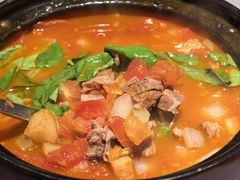 荆芥酸汤焖罐牛肉-阿庄新豫菜(通泰路店)
