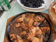 -胡老三家土菜馆·老店地方特色菜·招牌茅山地锅老鹅