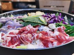 铁板章鱼牛五花-青松大叔的店(东财店)