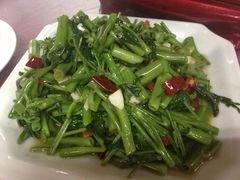 清炒空心菜-天赋鱼馆(竹乡特色街店)