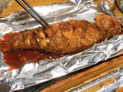铁板烧汁鲈鱼-U你·湖北家宴菜(南湖总店)