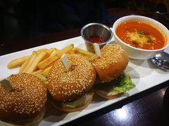 和牛迷你汉堡-bluefrog蓝蛙(悠唐购物中心店)