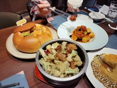 生炒有机菜花-大树餐厅(益田假日店)