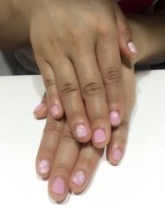 -孔雀手美甲美睫护理