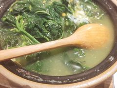 鸡汤窝蛋桑叶-沙胆彪炭炉牛杂煲(上海日月光广场店)