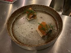 醃製煙燻三文魚配鹹味薄片-BOR Eatery(安福路店)