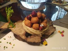干煸金蒜鹅肝-欧记·龙城港(欣都店)