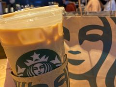 海盐焦糖flat&nbsp;white-星巴克(杭州西湖银泰1F店)