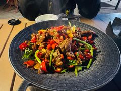 小炒黄牛肉-安若徽菜