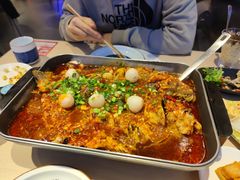 荔枝香辣清江鱼-鱼酷活鱼烤鱼(恒隆广场店)