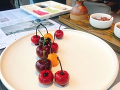 樱桃鹅肝-小大董·烤鸭(观景餐厅·南京西路店)