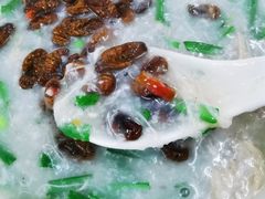 茧蛹鸡丝蚬粥-象角群记(库充店)