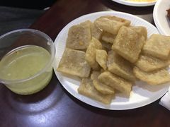 -老红桥炸灌肠牛肚锅烧烤(定福庄店)