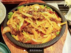 炒牛筋-臻牛烤肉