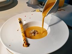 现熬法式忌廉玉米浓汤-L'amour澜茉·轻法餐