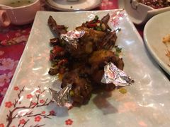 手抓香辣霸王腿-蘑菇私房菜小馆(杨家坪西城天街店)