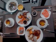 -大中华希尔顿酒店-念自助餐·海南美食·三文鱼