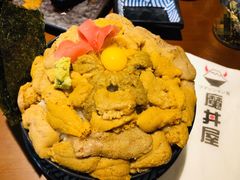 三色海胆饭-魔丼屋(日月光店)