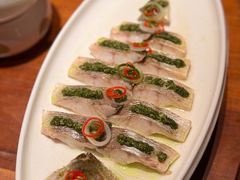东北蕨菜蒸黄花鱼-喜鼎海胆水饺(东港店)