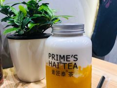 招牌泰椰奶花-素匠泰茶(三里屯SOHO工体奶茶店)