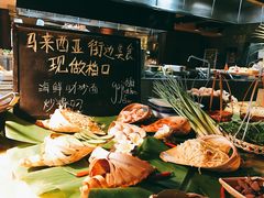 -JW万豪厨房餐厅·滨海草坪烧烤·海鲜·海景(三亚绿发山海天JW万豪酒店)