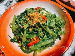 马来盏炒通菜-辉记炭烧海鲜大排档·老字号(福田店)