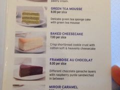 菜单-Lady M Cake Boutique(麦迪逊大道店)