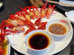 精品靓靓蒸虾-红盔甲·小龙虾(人民广场店)